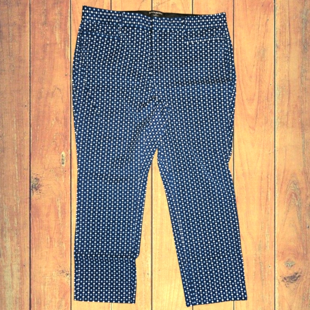 Banana Republic Women's JACKSON FIT Cotton Pants Size 14